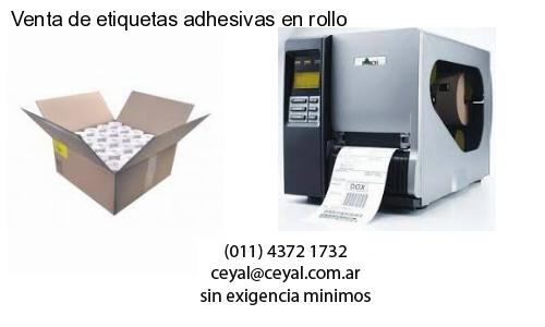 Venta de etiquetas adhesivas en rollo