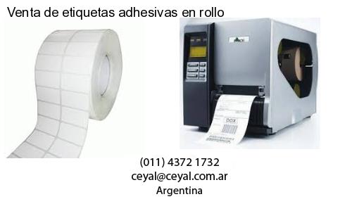 Venta de etiquetas adhesivas en rollo