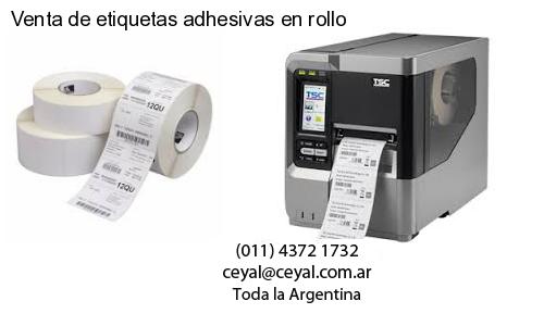 Venta de etiquetas adhesivas en rollo
