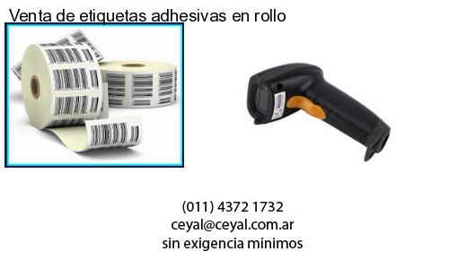 Venta de etiquetas adhesivas en rollo