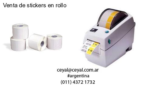 Venta de stickers en rollo
