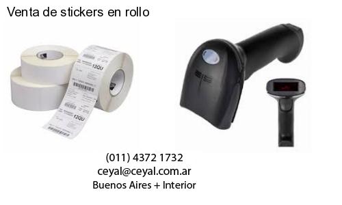 Venta de stickers en rollo