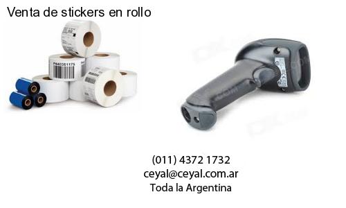 Venta de stickers en rollo