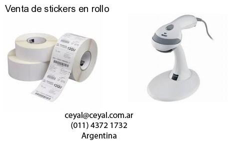 Venta de stickers en rollo