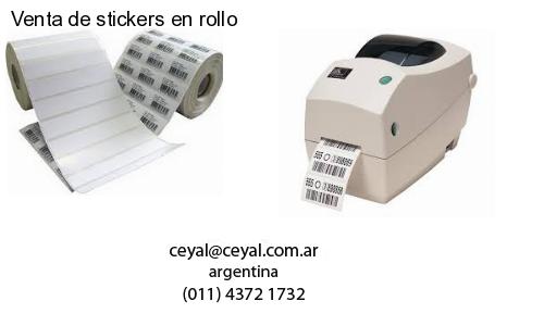 Venta de stickers en rollo