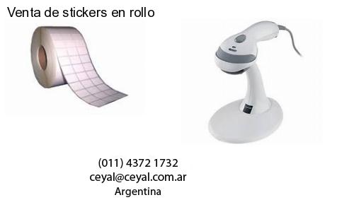 Venta de stickers en rollo