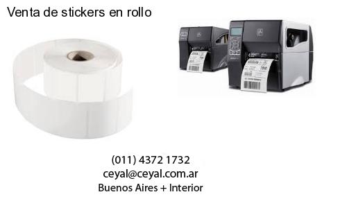 Venta de stickers en rollo