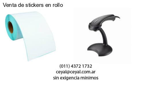 Venta de stickers en rollo