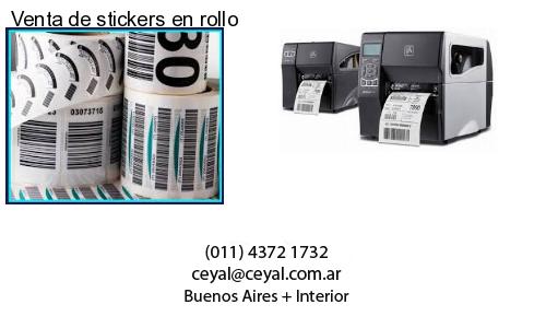 Venta de stickers en rollo