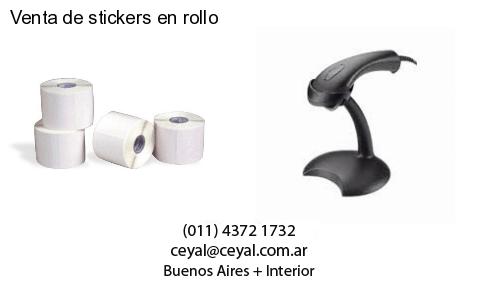 Venta de stickers en rollo