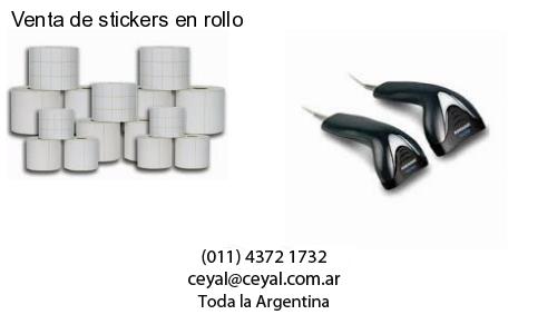 Venta de stickers en rollo