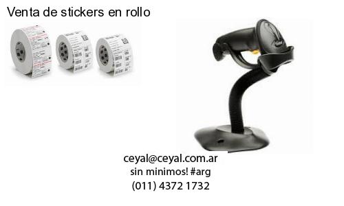 Venta de stickers en rollo