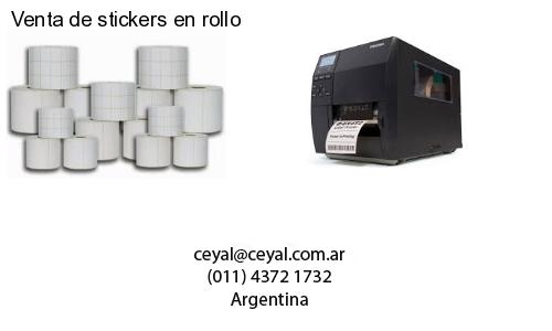 Venta de stickers en rollo