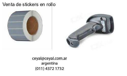 Venta de stickers en rollo