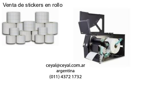 Venta de stickers en rollo