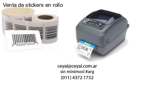 Venta de stickers en rollo