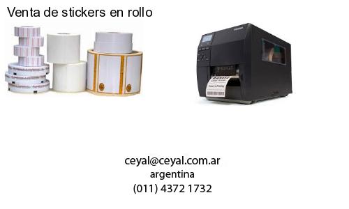 Venta de stickers en rollo