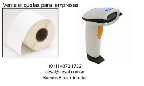 Venta etiquetas para  empresas