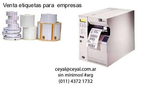 Venta etiquetas para  empresas