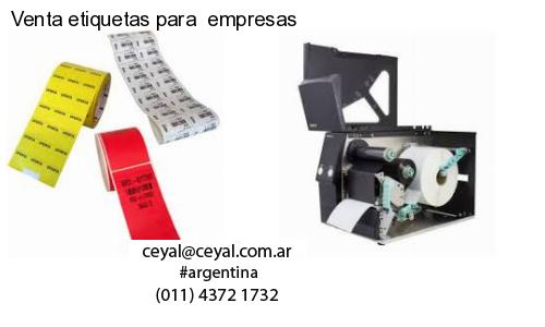 Venta etiquetas para  empresas