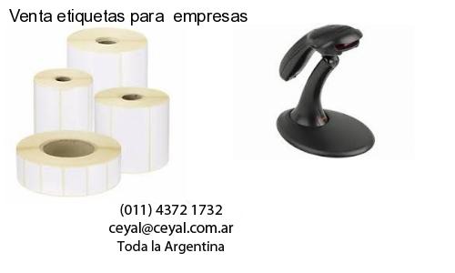 Venta etiquetas para  empresas