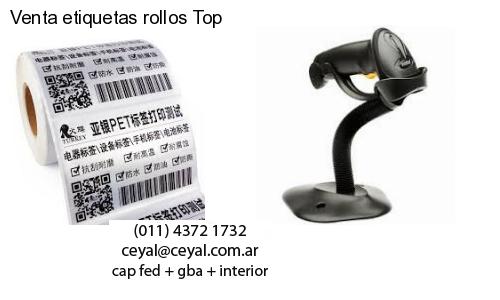 Venta etiquetas rollos Top