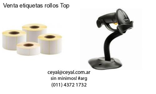 Venta etiquetas rollos Top