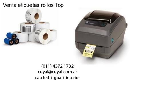 Venta etiquetas rollos Top