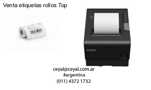 Venta etiquetas rollos Top