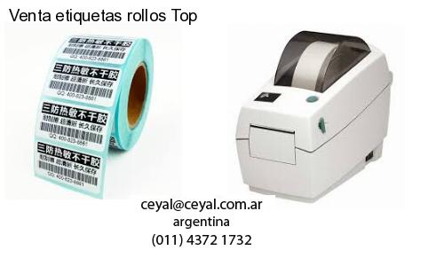 Venta etiquetas rollos Top