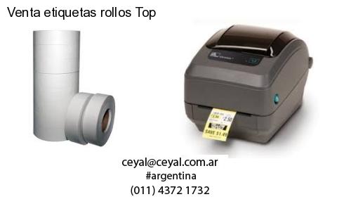 Venta etiquetas rollos Top