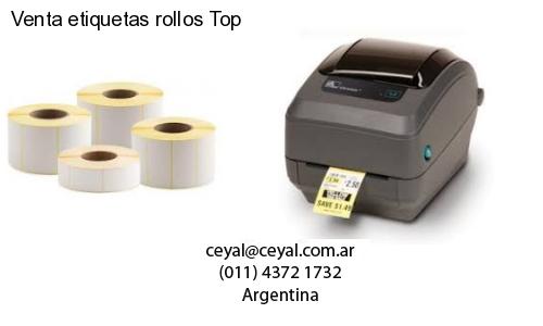 Venta etiquetas rollos Top