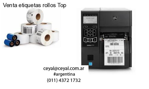 Venta etiquetas rollos Top
