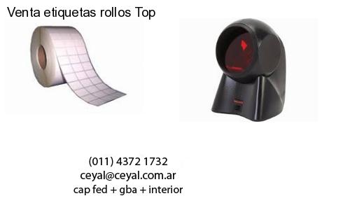 Venta etiquetas rollos Top