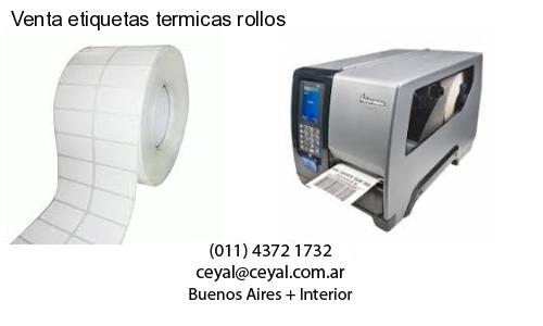 Venta etiquetas termicas rollos