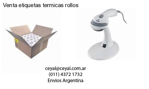 Venta etiquetas termicas rollos