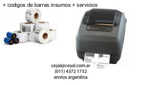   codigos de barras insumos   servicios