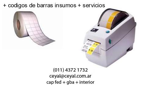   codigos de barras insumos   servicios