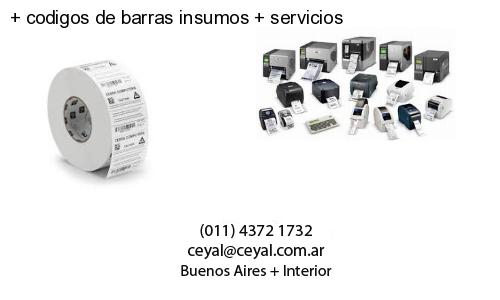   codigos de barras insumos   servicios