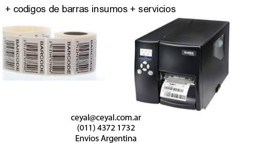   codigos de barras insumos   servicios