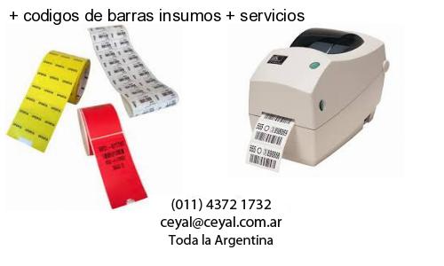   codigos de barras insumos   servicios