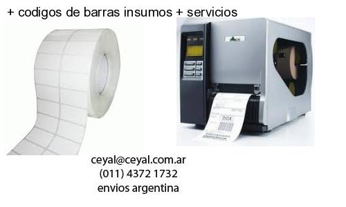   codigos de barras insumos   servicios