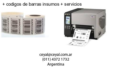   codigos de barras insumos   servicios