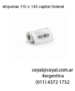 etiquetas 110 x 145 capital federal