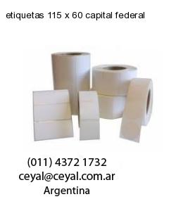 etiquetas 115 x 60 capital federal