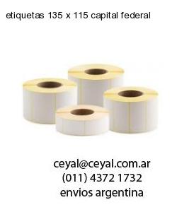 etiquetas 135 x 115 capital federal