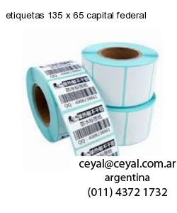 etiquetas 135 x 65 capital federal