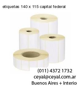 etiquetas 140 x 115 capital federal