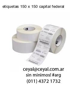 etiquetas 150 x 150 capital federal