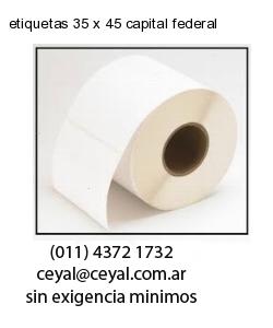 etiquetas 35 x 45 capital federal